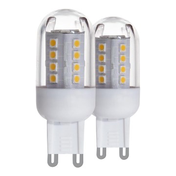 2x SET Ampoule LED G9/2,5W - Eglo 11514 4000K