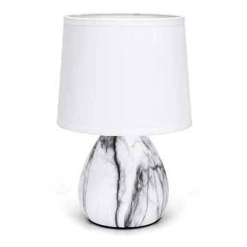 Aigostar - Lampe de table 1xE14/40W/230V blanc