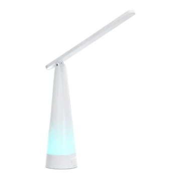 Aigostar - Lampe de table à intensité variable rechargeable LED/7W/5V 4000K 4400 mAh blanc