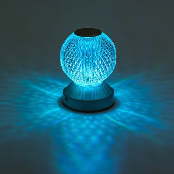 Aigostar - LED RGB Lampe de table à intensité variable rechargeable LED/1W/5V 1800mAh 13,5 cm + télécommande