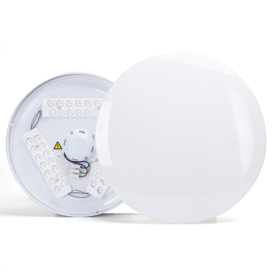 Aigostar - Plafonnier salle de bain LED/18W/230V 3000-65000K IP44 + télécommande