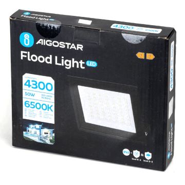 Aigostar - Projecteur LED/50W/230V 6500K IP65