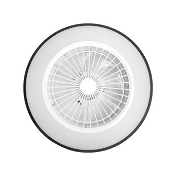 Aigostar - Ventilateur de plafond LED RGB à intensité variable LED/40W/230V 2700-6500K + Télécommande