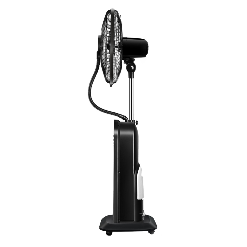 Aigostar - Ventilateur sur pied avec brumisateur 95W/230V noir/gris + télécommande