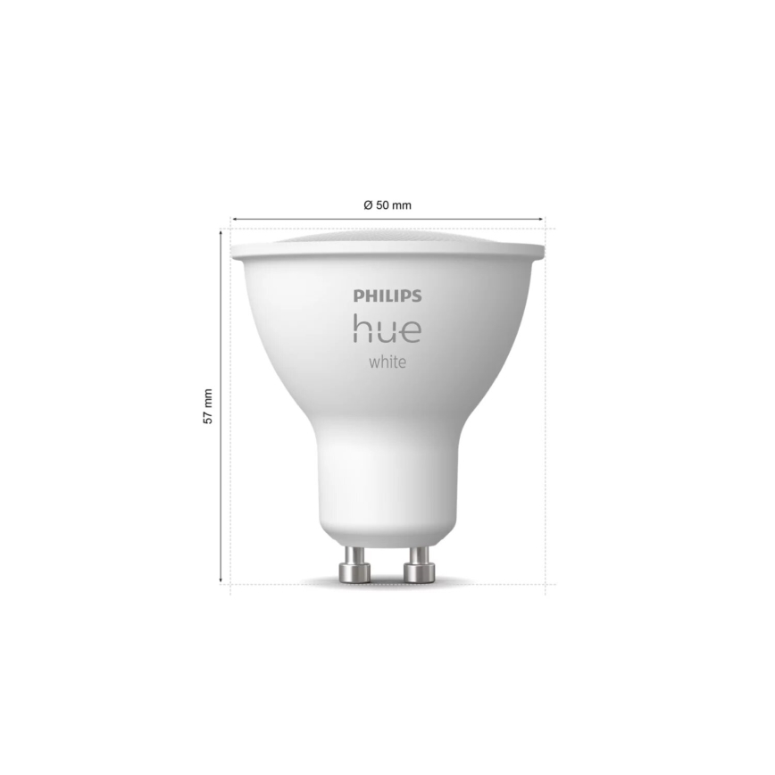 Ampoule à intensité variable LED Philips Hue WHITE GU10/4,2W/230V 2700K