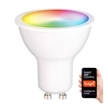 Ampoule à intensité variable LED RGB GU10/5W/230V 2700-6500K Wi-Fi Tuya