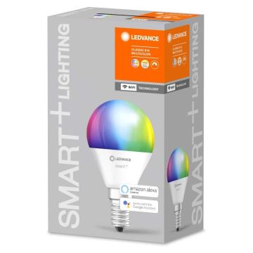 Ampoule à intensité variable LED RGB SMART+ E14/5W/230V 2700K-6500K Wi-Fi - Ledvance