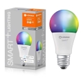 Ampoule à intensité variable LED RGB SMART+ E27/9.5W/230V 2,700K-6,500K Wi-Fi - Ledvance