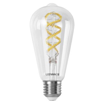 Ampoule à intensité variable LED RGBW SMART+ FILAMENT EDISON ST64 E27/4,8W/230V 2700-6500K Wi-Fi - Ledvance