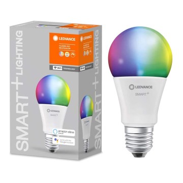 Ampoule à intensité variable LED RGBW SMART+ E27/9W/230V 2700K-6500K Wi-Fi - Ledvance