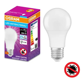 Ampoule antibactérienne LED A60 E27/8,5W/230V 6500K - Osram