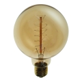 Ampoule industrielle décorative à intensité variable SELEBY G95 E27/40W/230V 3000K