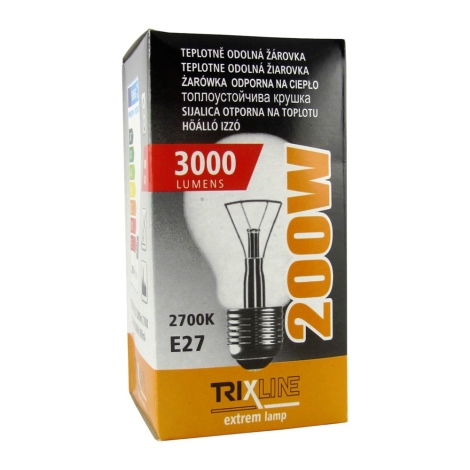 10 X Ampoule 200W Transparent E27 Ampoules Ampoule 200 Watt Neuf