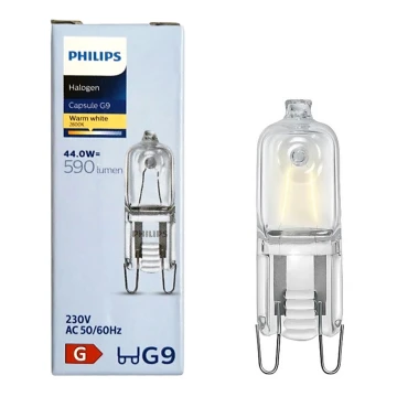 Ampoule industrielle Philips G9/44W/230V 2800K