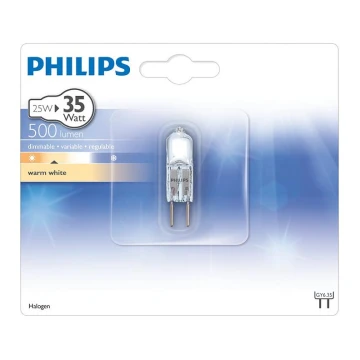 Ampoule industrielle Philips HALOGEN GY6,35/25W/12V 3000K