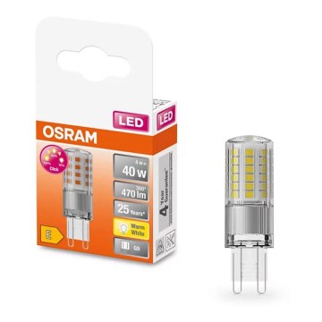 Ampoule LED à intensité variable par palier G9/4W/230V 2700K - Osram