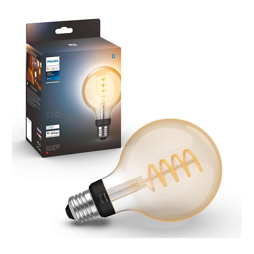 Ampoule LED à intensité variable Philips Hue WHITE AMBIANCE G93 E27/7W/230V 2200-4500K