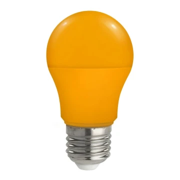 ampoule LED A50 E27/4,9W/230V orange