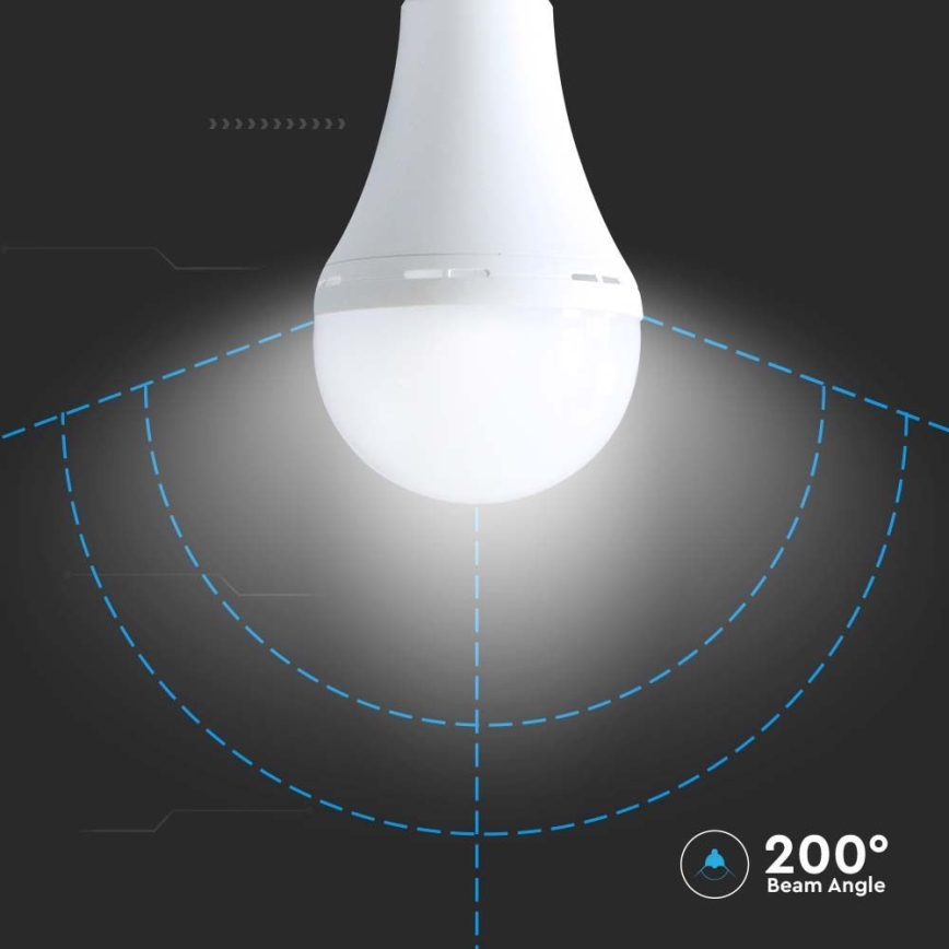 Ampoule LED avec mode d'urgence A90 E27/15W/230V 4000K