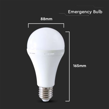 Ampoule LED avec mode d'urgence A90 E27/15W/230V 4000K