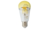 Ampoule LED avec surface miroir sphérique DECOR MIRROR ST64 E27/8W/230V 4200K doré