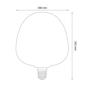 Ampoule LED DECO VINTAGE S190 E27/4W/230V 1800K