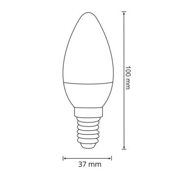 Ampoule LED E14/6,3W/230V 3000K