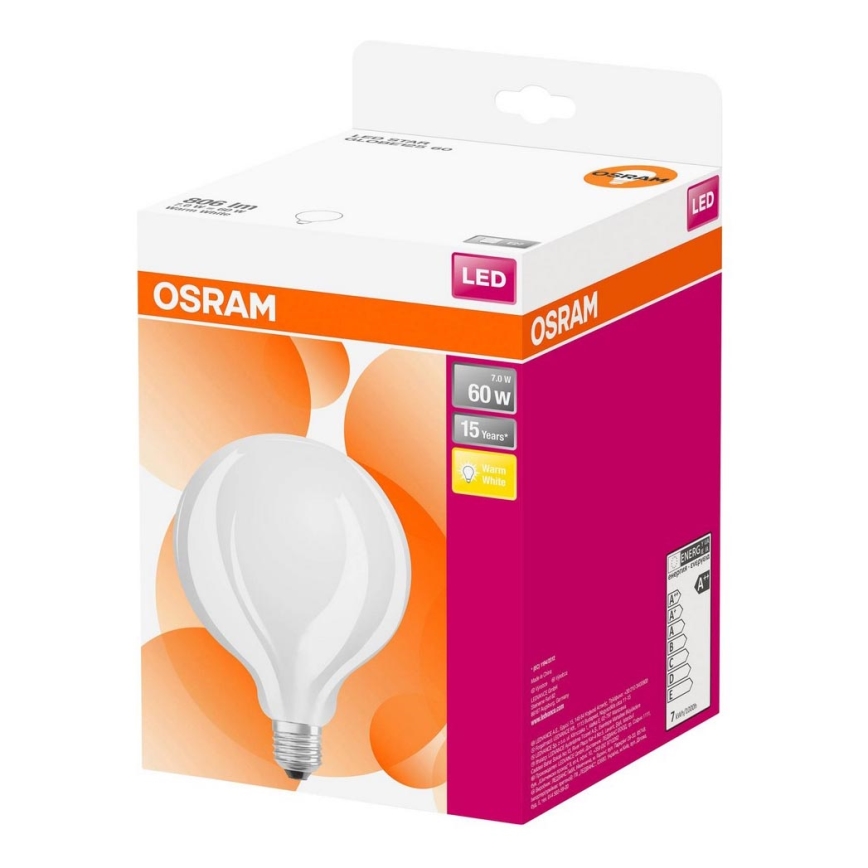 Ampoule LED E27/7W/230V 2700K - Osram