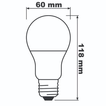 Ampoule LED ECO E27/13W/230V 4000K 1521lm