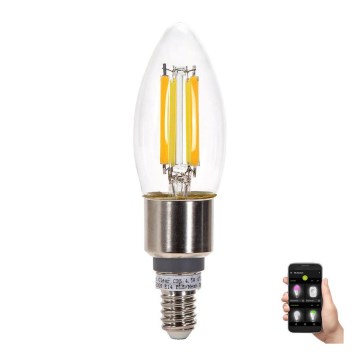 Ampoule LED FILAMENT C35 E14/4,5W/230V 2700-6500K - Aigostar
