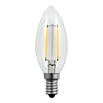 Ampoule LED FILAMENT C37 E14/2W/230V 3000K