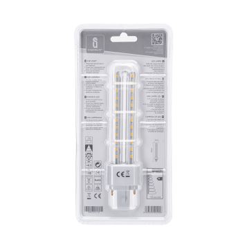 ampoule LED G24D-3/12W/230V 3000K - Aigostar