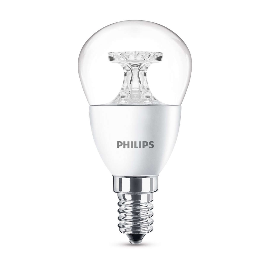 Ampoule LED Philips E14/4W/230V - LUSTER transparent