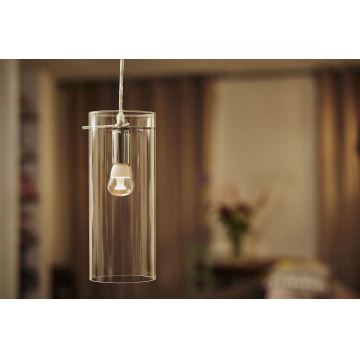 Ampoule LED Philips E14/4W/230V - LUSTER transparent