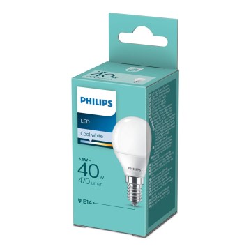 Ampoule LED Philips P45 E14/5,5W/230V 4000K