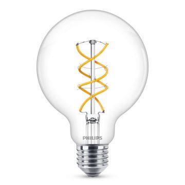 Ampoule LED Philips VINTAGE G95 E27/5W/230V 2200K