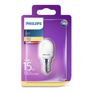 Ampoule LED pour réfrigérateur Philips E14/1,7W/230V 2700K