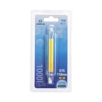 Ampoule LED R7s/9W/230V 6500K - Aigostar