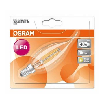 Ampoule LED RETROFIT E14/4W/230V 2700K - Osram