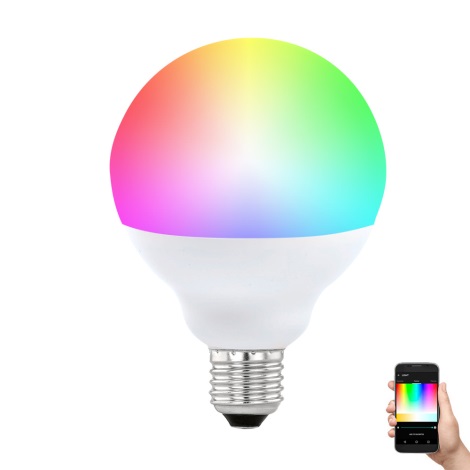 Ampoule led multicolore connectée RGB E27 11W - Beewi