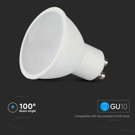 LEDart Ampoule GU10 LED 8W angle de faisceau 10° degree 170-250 V. 50/60Hz.  Effets lumineux & Éclairage tableau & objet décoration (4000K Blanc neutre)  : : Luminaires et Éclairage
