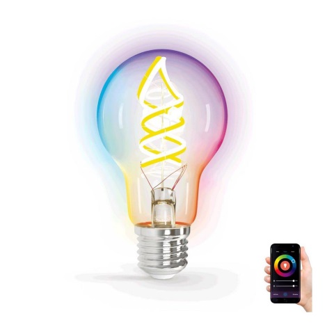 Aigostar Ampoule E27 LED Filament blanc froid 65…