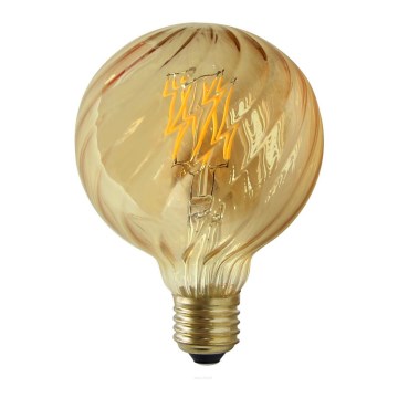 Ampoule LED VINTAGE AMBER G95 E27/4W/230V 2700K