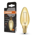 Ampoule LED VINTAGE E14/2,5W/230V 2400K - Osram