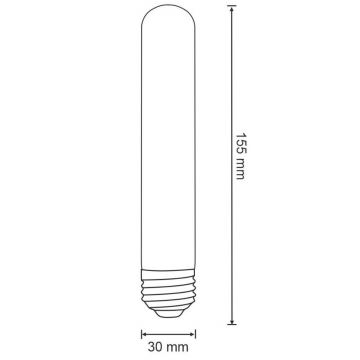 Ampoule LED VINTAGE E27/4W/230V 3000K