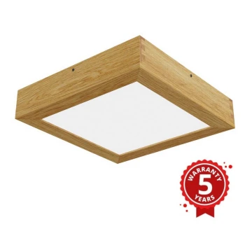 APLED - Plafonnier QUADRA LED/24W/230V chêne