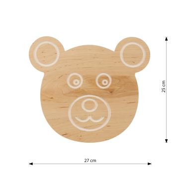 Applique murale enfant TED 1xE14/10W/230V ours