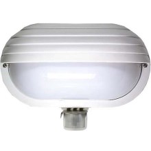 Lampe extérieur avec capteur + 2 prises 1xE27/60W/230V IP44 60cm