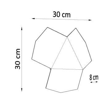 Applique murale TRE 2xG9/40W/230V blanc