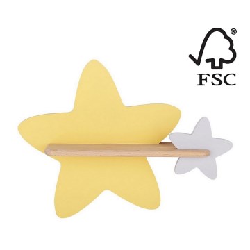 Appllique murale étagère LED enfant STAR LED/5W/230V - certifié FSC